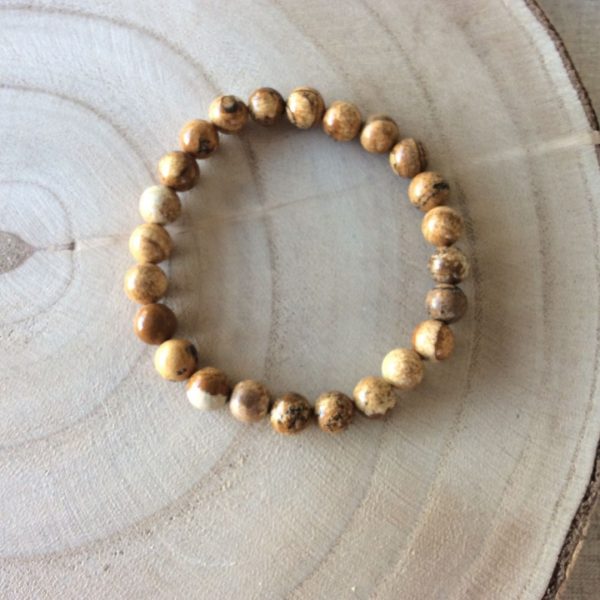 Bracelet Homme Jaspe Paysage